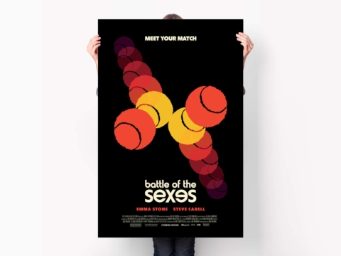 Battle Of The Sexes - Original Movie Poster